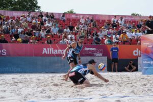 Joni und Nejc erspielten sich einen siebten Platz